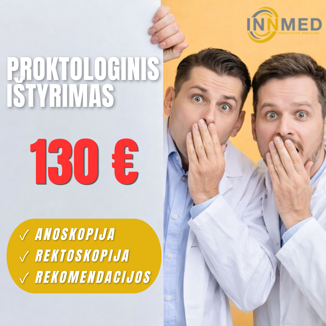 Proktologijos ištyrimas