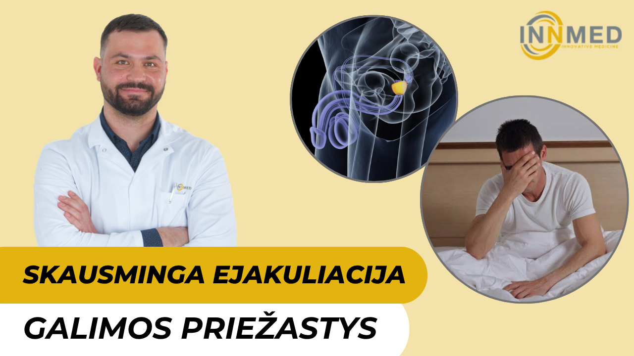 Skausminga ejakuliacija priežastys